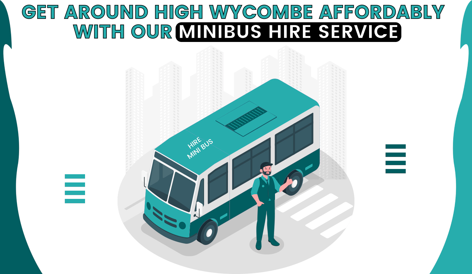 Get Around High Wycombe Affordably with our Minibus Hire Service